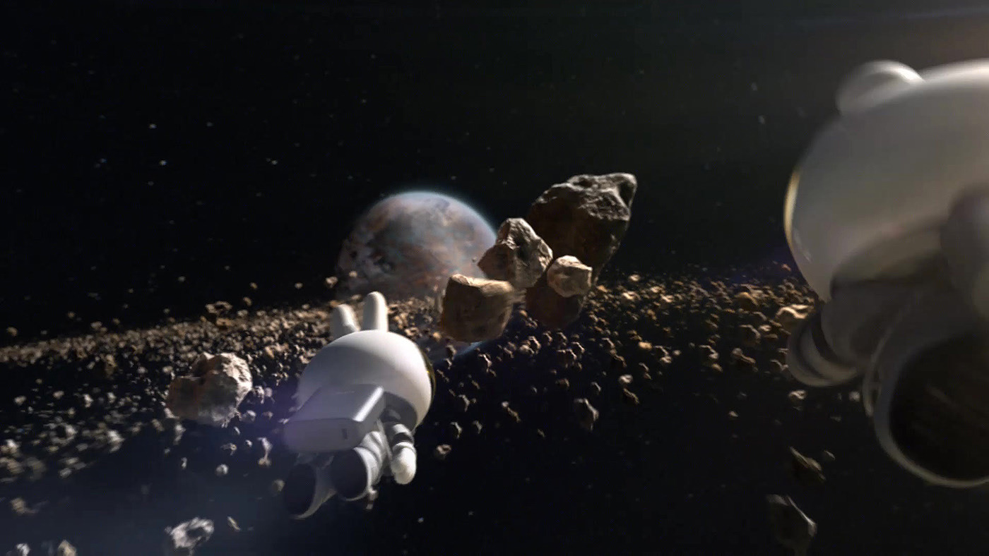 Digital，Brown bear and Connie rabbit，cooperation，Samsung，