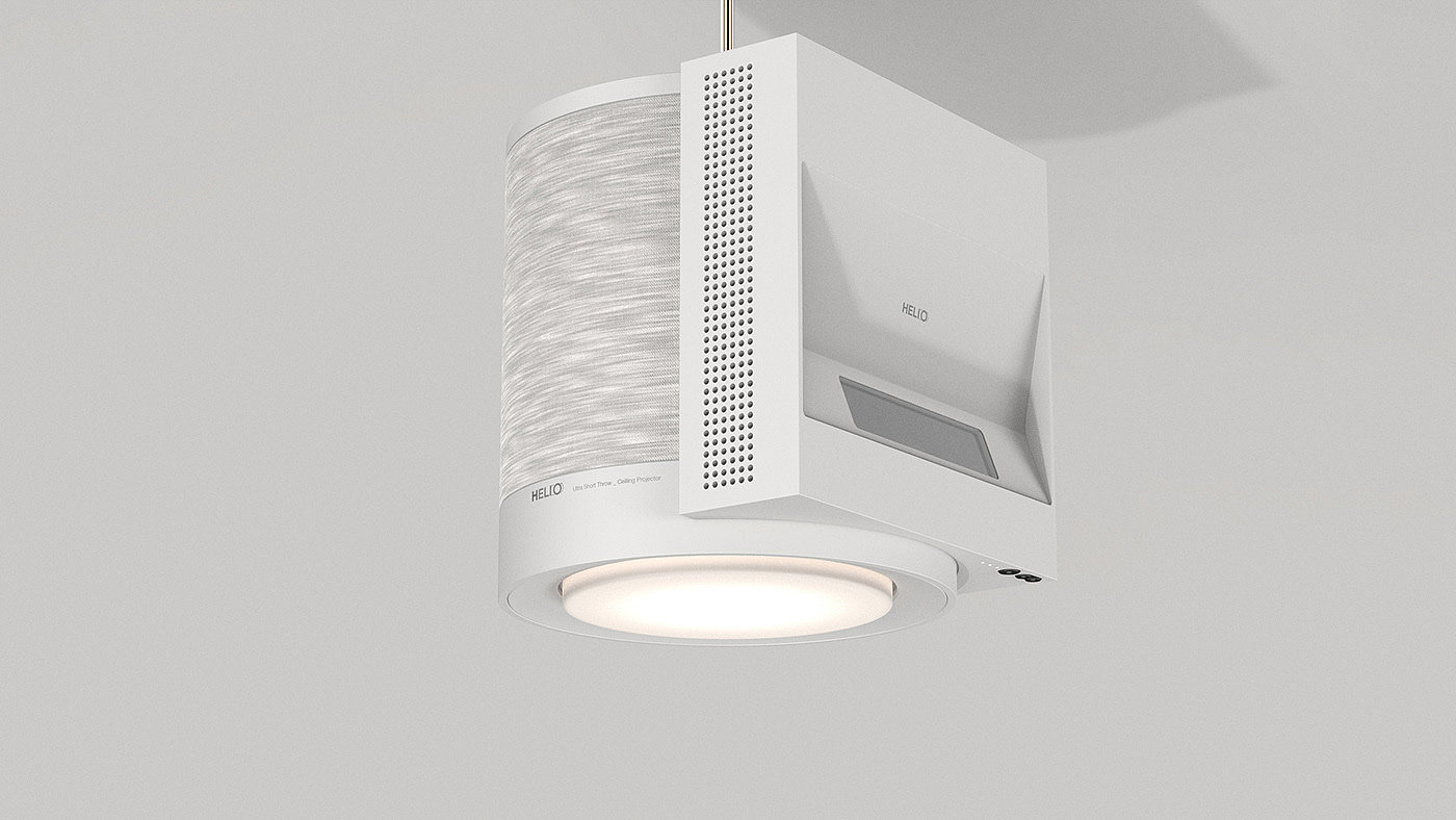 Short distance projection，product design，Projector，