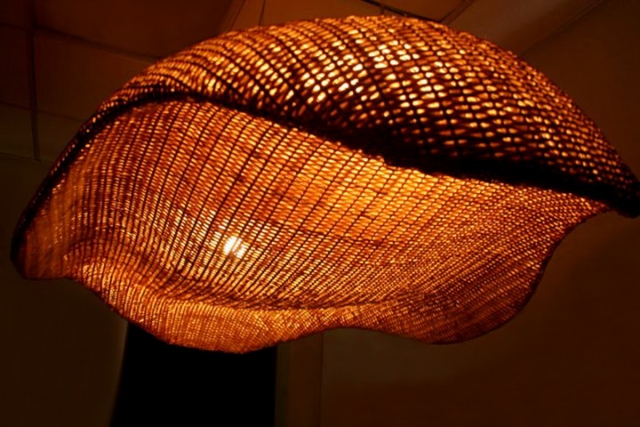 a chandelier，lamps and lanterns，peanut，