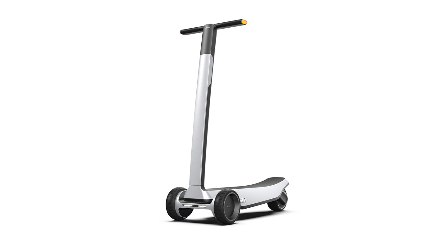 Electric Scooter，Electric scooter，conceptual design，
