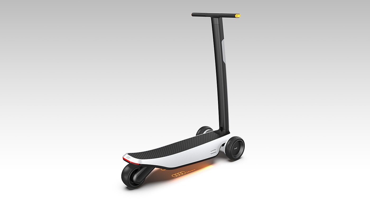 Electric Scooter，电动滑板车，概念设计，