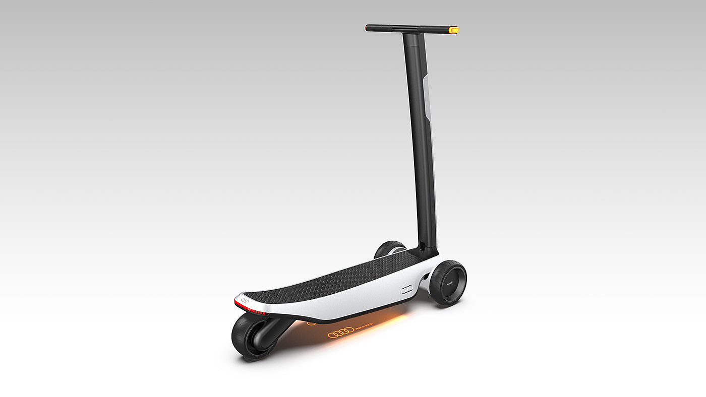 Electric Scooter，Electric scooter，conceptual design，