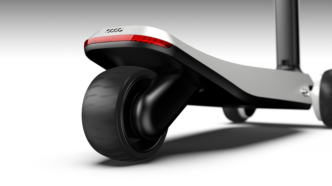 Electric Scooter，Electric scooter，conceptual design，