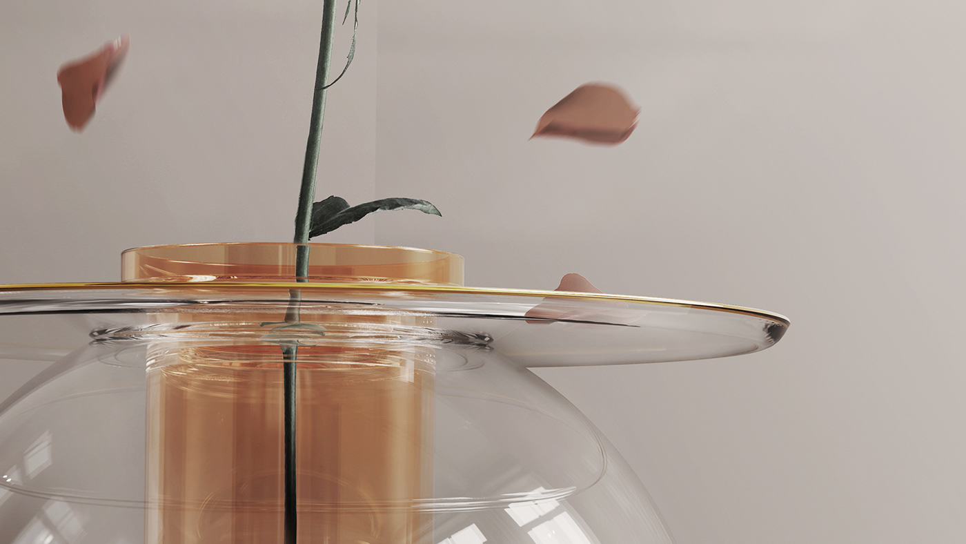 P R O P，Vase design，Glass，