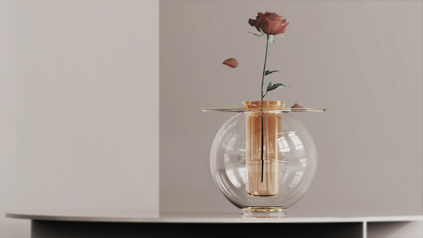 P R O P，Vase design，Glass，