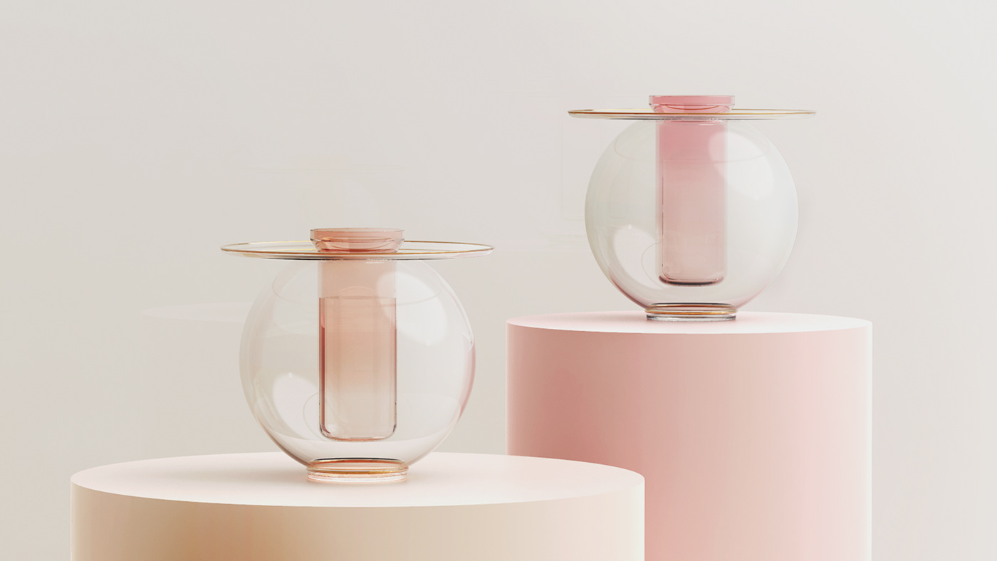 P R O P，Vase design，Glass，