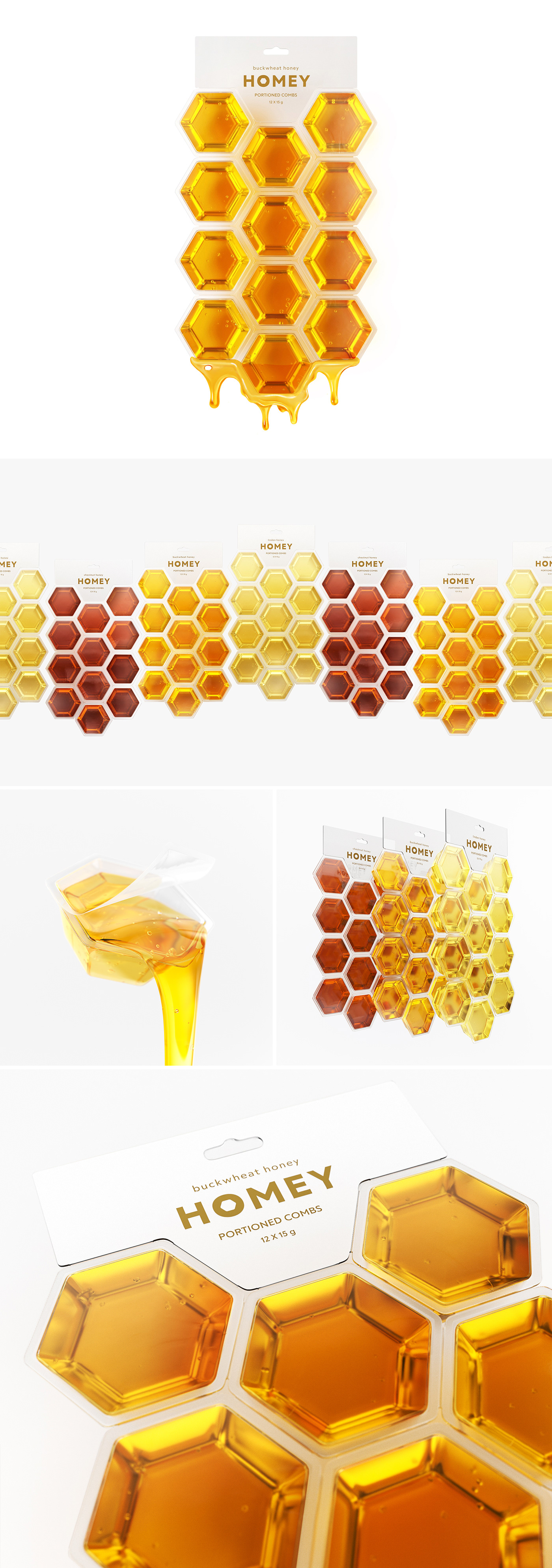 Homey，packing design，Honey，