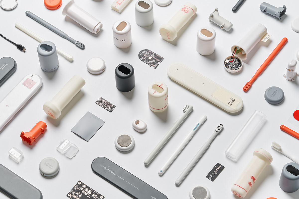 product design，industrial design，toothbrush，Usetool Toothbrush，