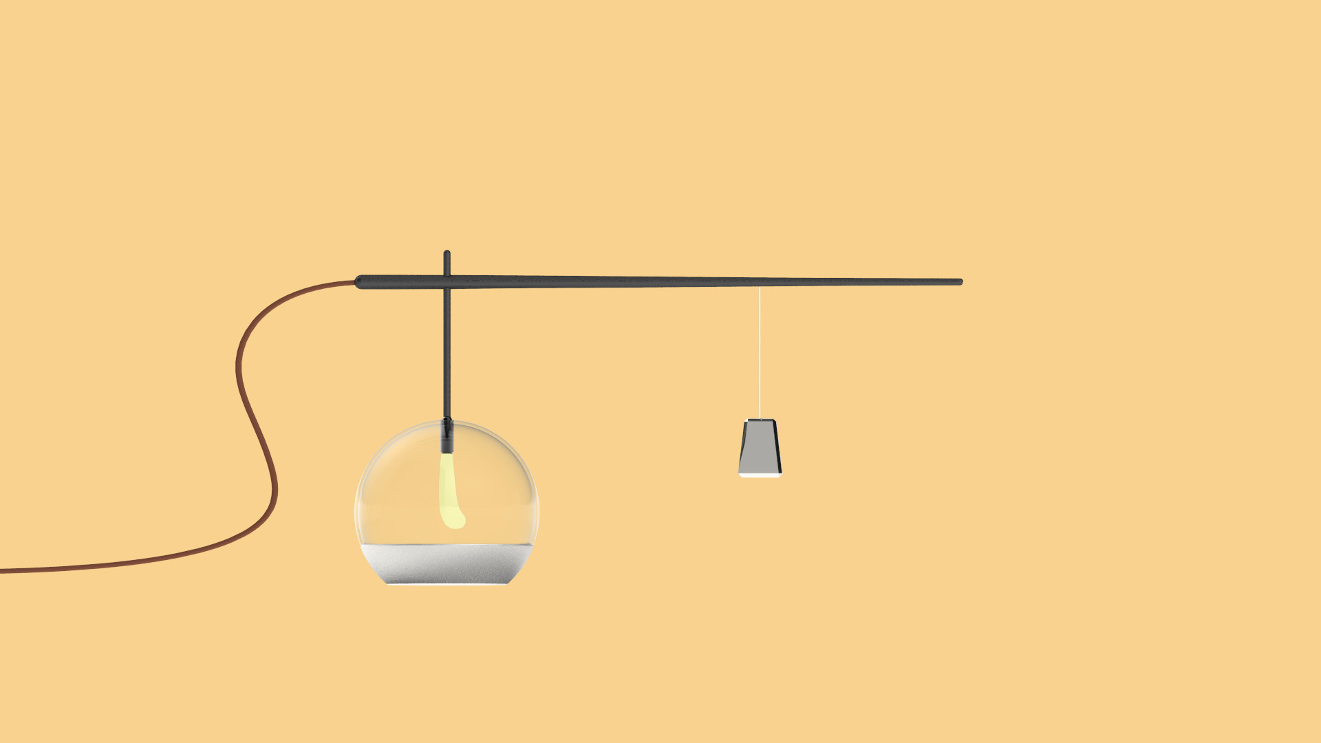 Lamp, Chinese style, interesting design，