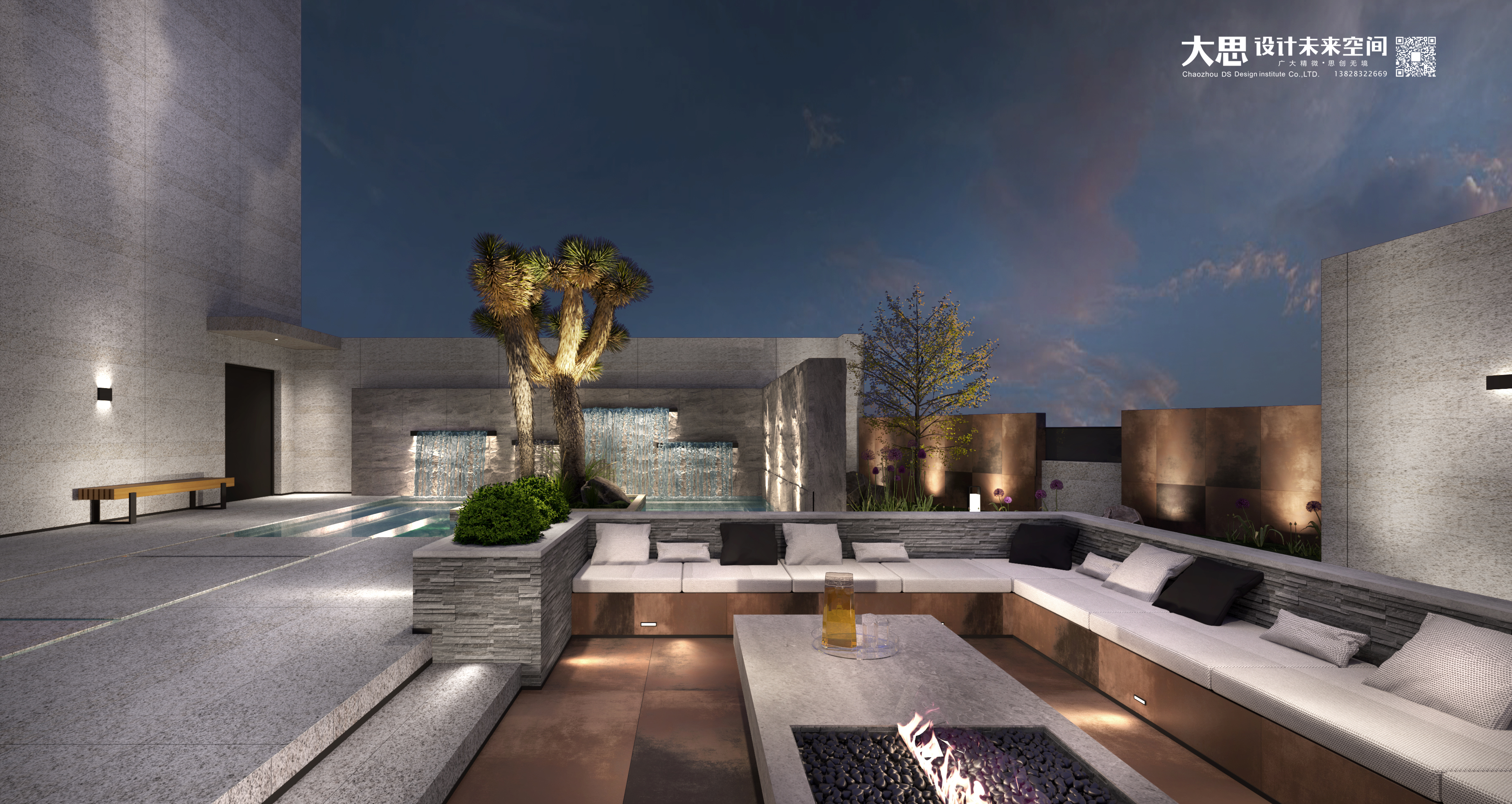 Big thinking design，Architectural appearance，Landscape，Villa design，Interior design，