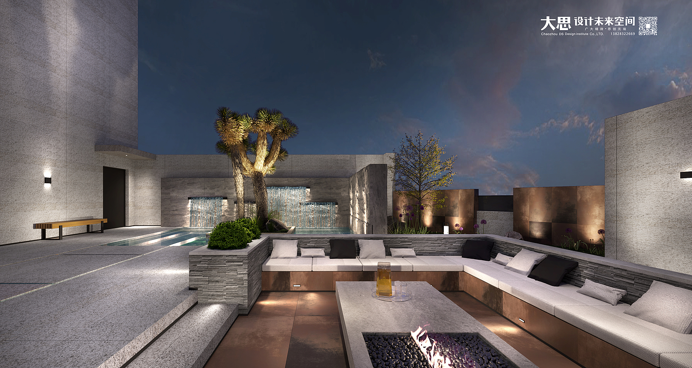Big thinking design，Architectural appearance，Landscape，Villa design，Interior design，