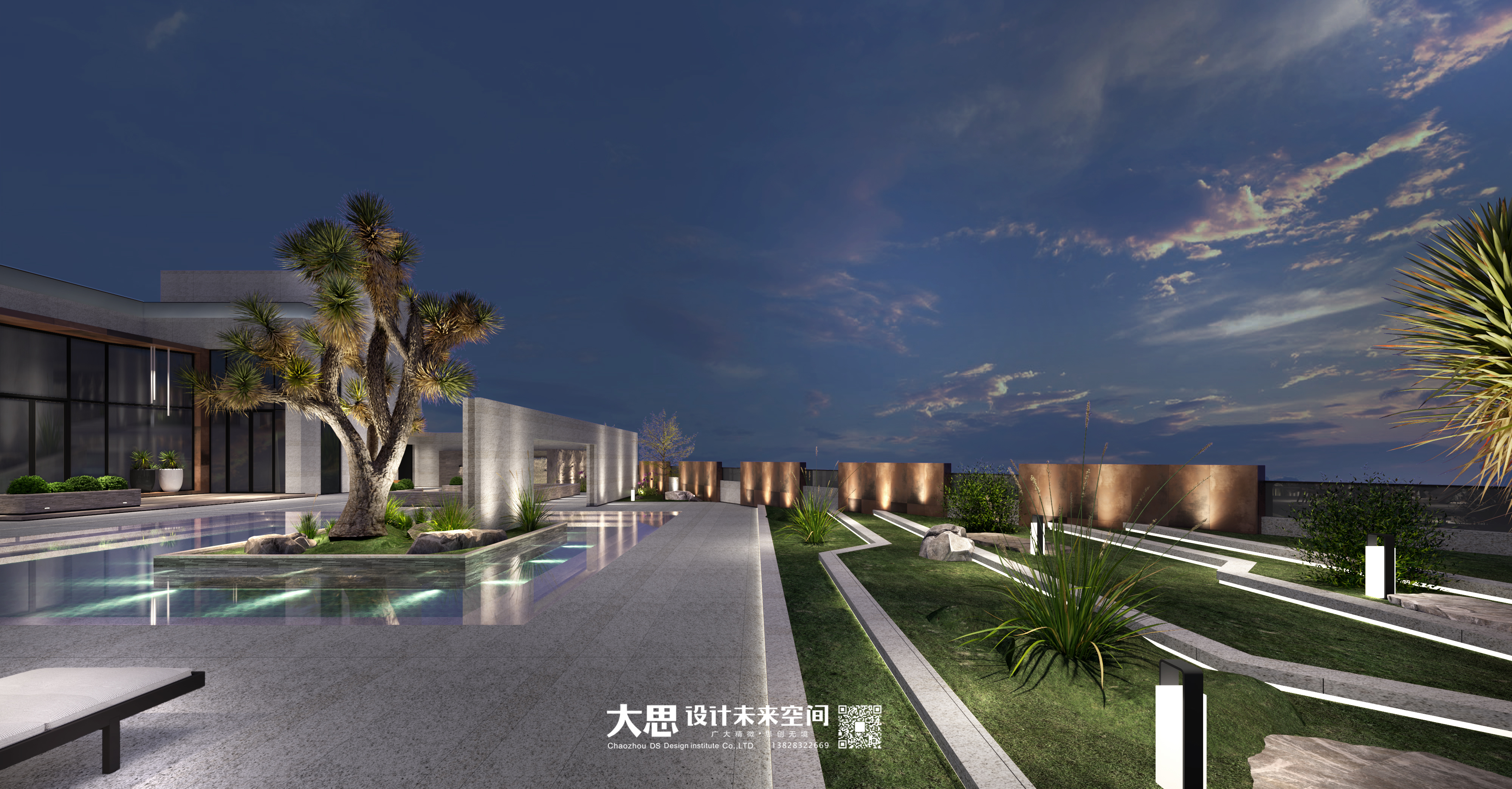 Big thinking design，Architectural appearance，Landscape，Villa design，Interior design，