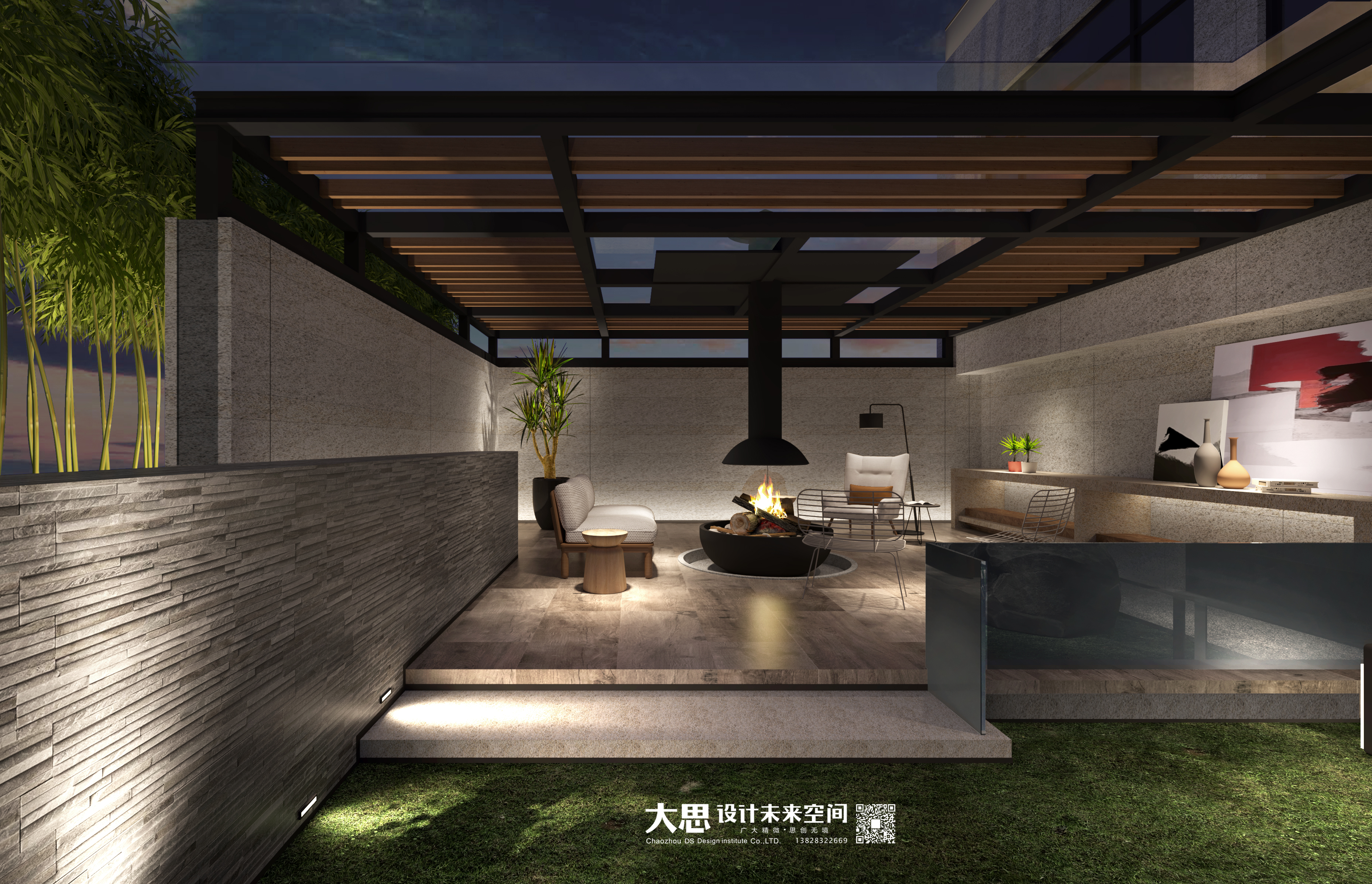 Big thinking design，Architectural appearance，Landscape，Villa design，Interior design，