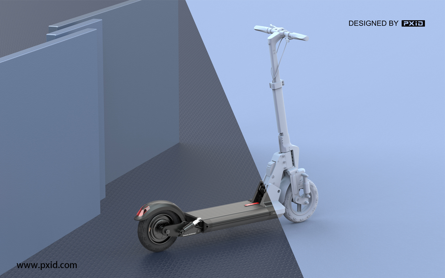 Electric skateboard design，Scooter design，Electric vehicle design，Design of transportation tools，