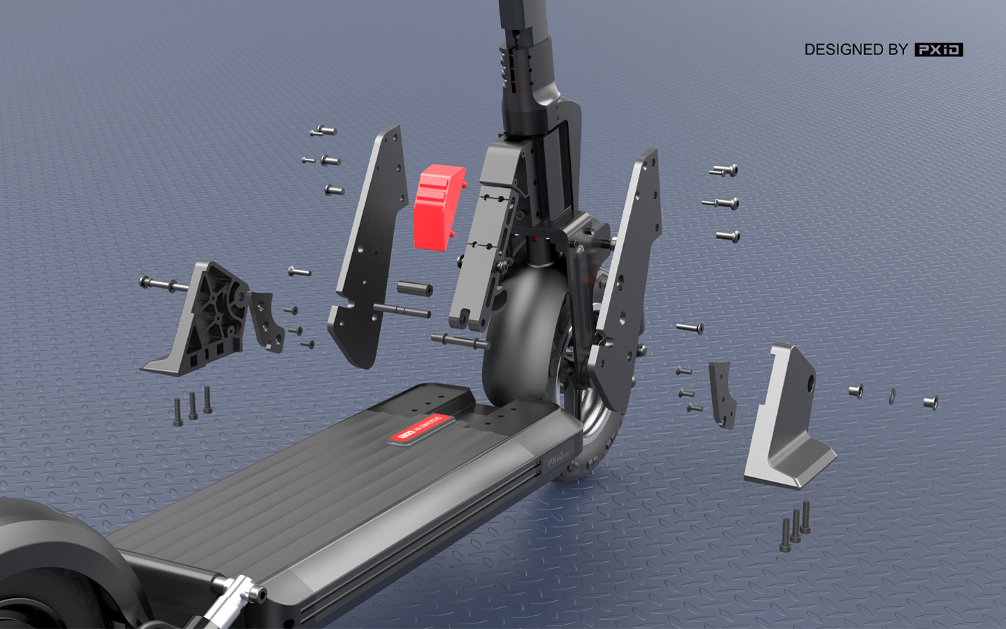 Electric skateboard design，Scooter design，Electric vehicle design，Design of transportation tools，