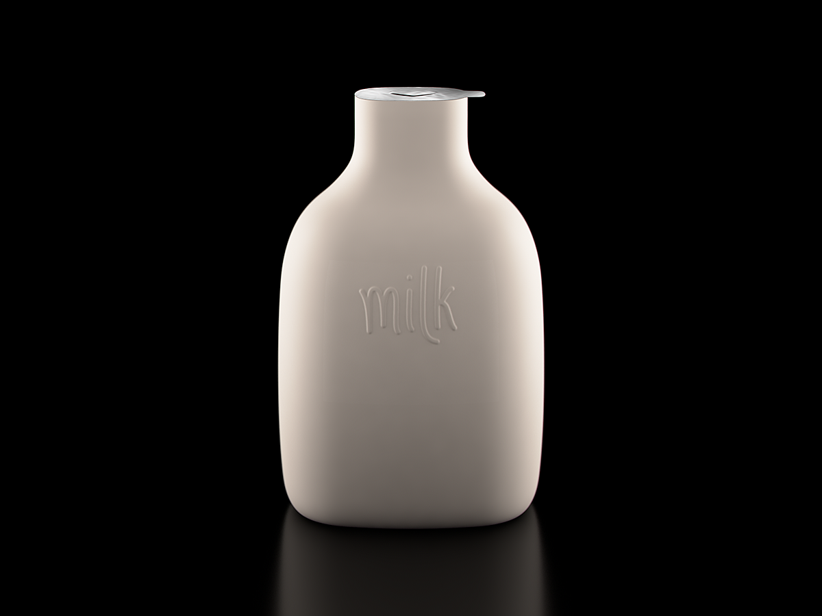 milk bottle，牛奶瓶，