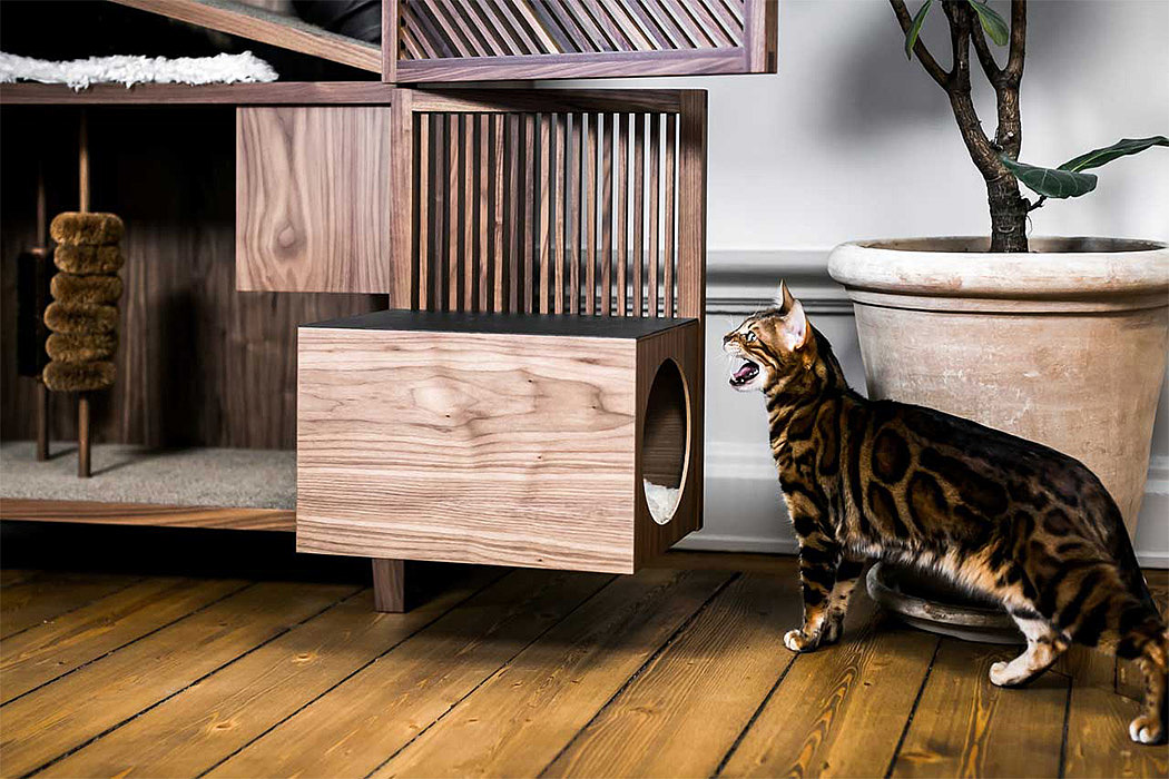 wooden ，cattery ，Cat Flat，