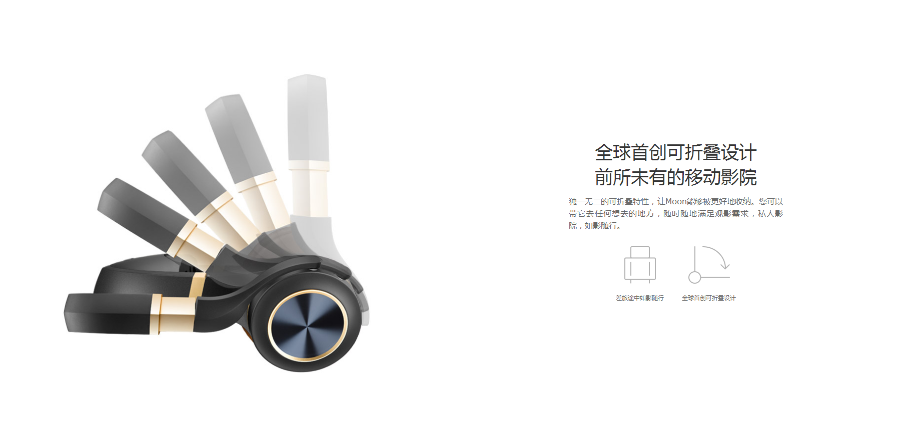 Rou Yu，3D image，Dual 2K HD screen，Foldable design，Digital，science and technology，