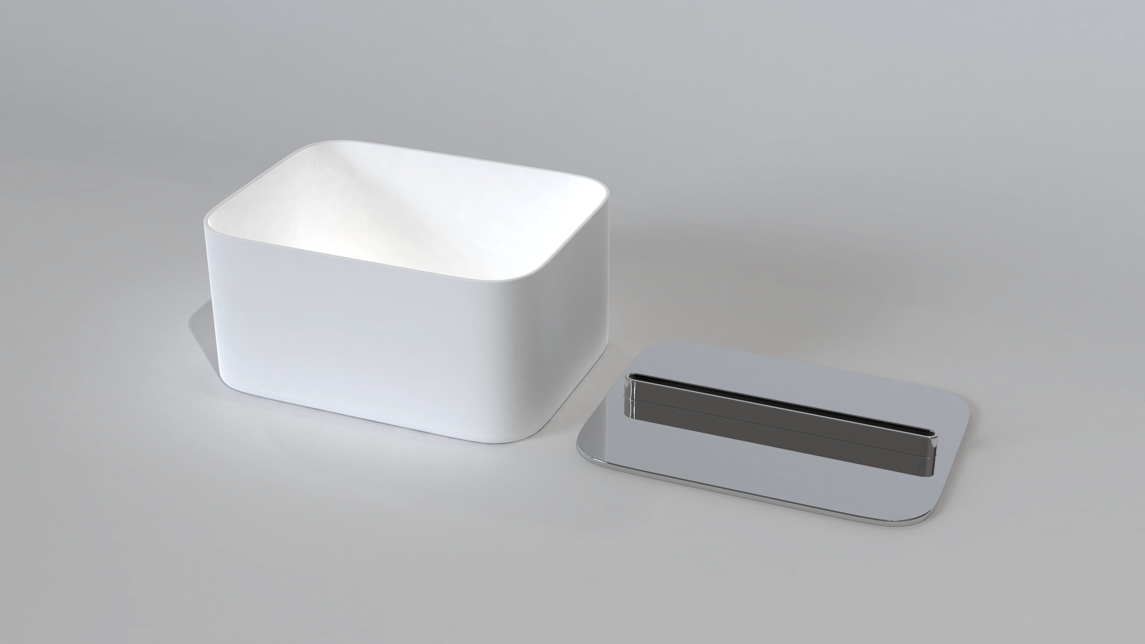 white，Simplicity，Tissue box，