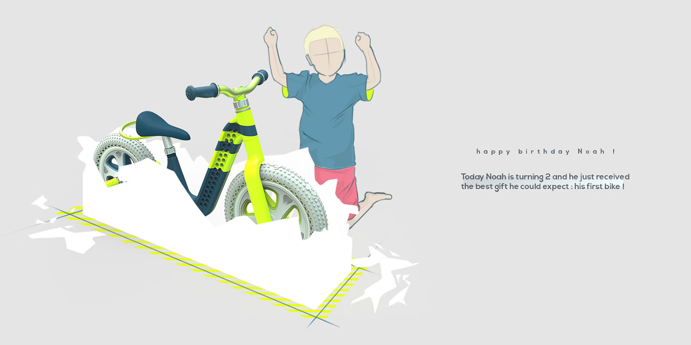 Cartoon，Children's car，AKO，Bicycle，Balanced bicycle，