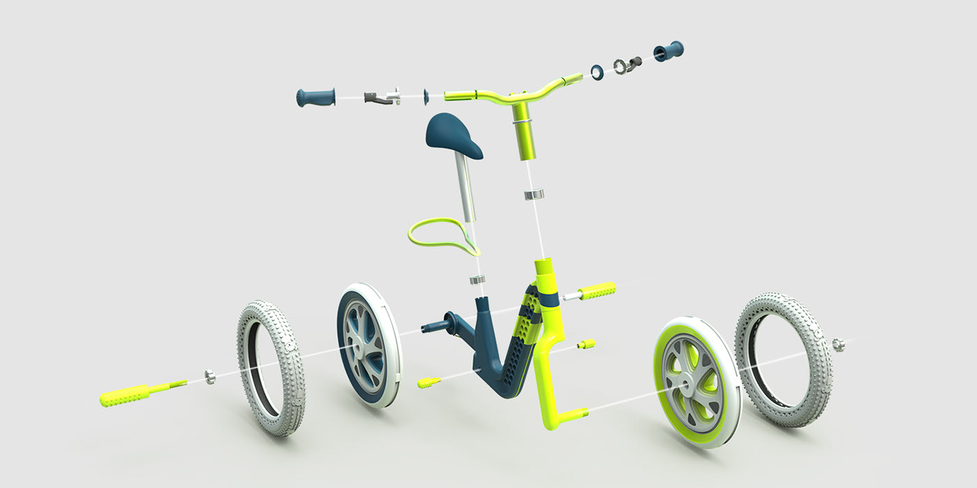 Cartoon，Children's car，AKO，Bicycle，Balanced bicycle，