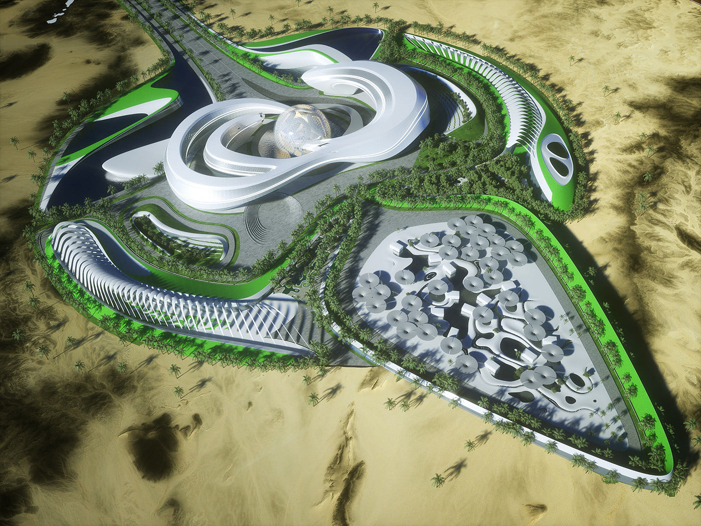 Dubai，Architectural design，conceptual design，