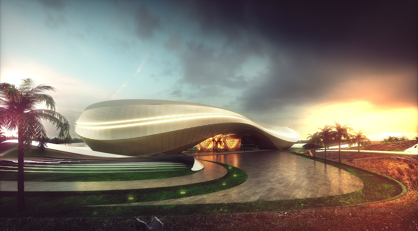 Dubai，Architectural design，conceptual design，