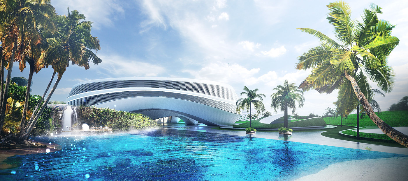 Dubai，Architectural design，conceptual design，