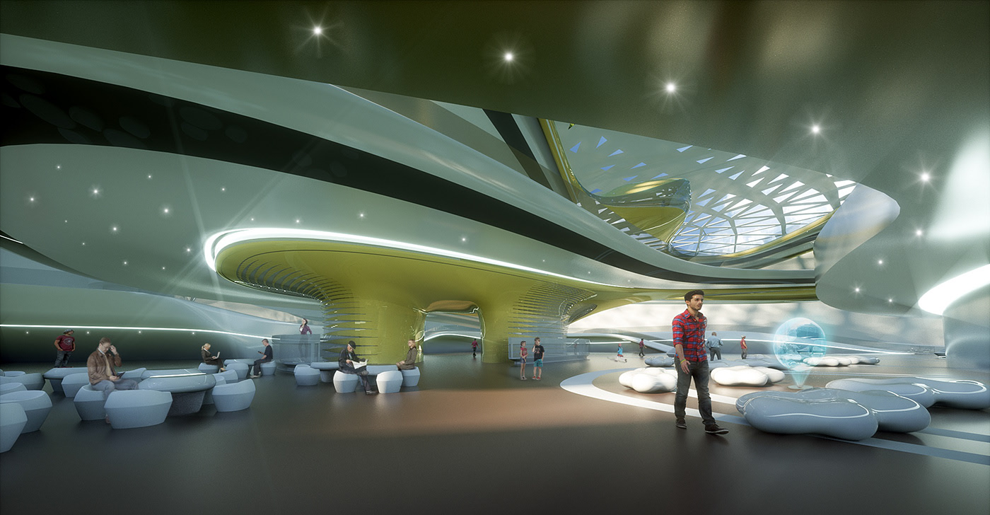 Dubai，Architectural design，conceptual design，