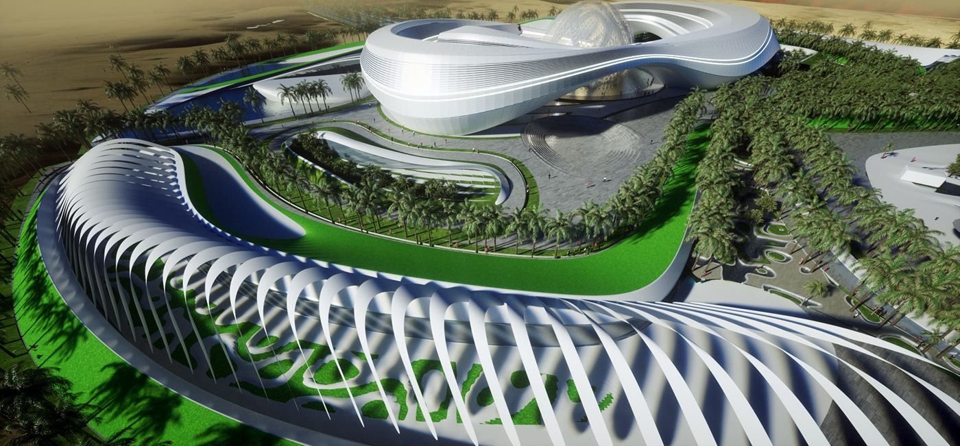 Dubai，Architectural design，conceptual design，