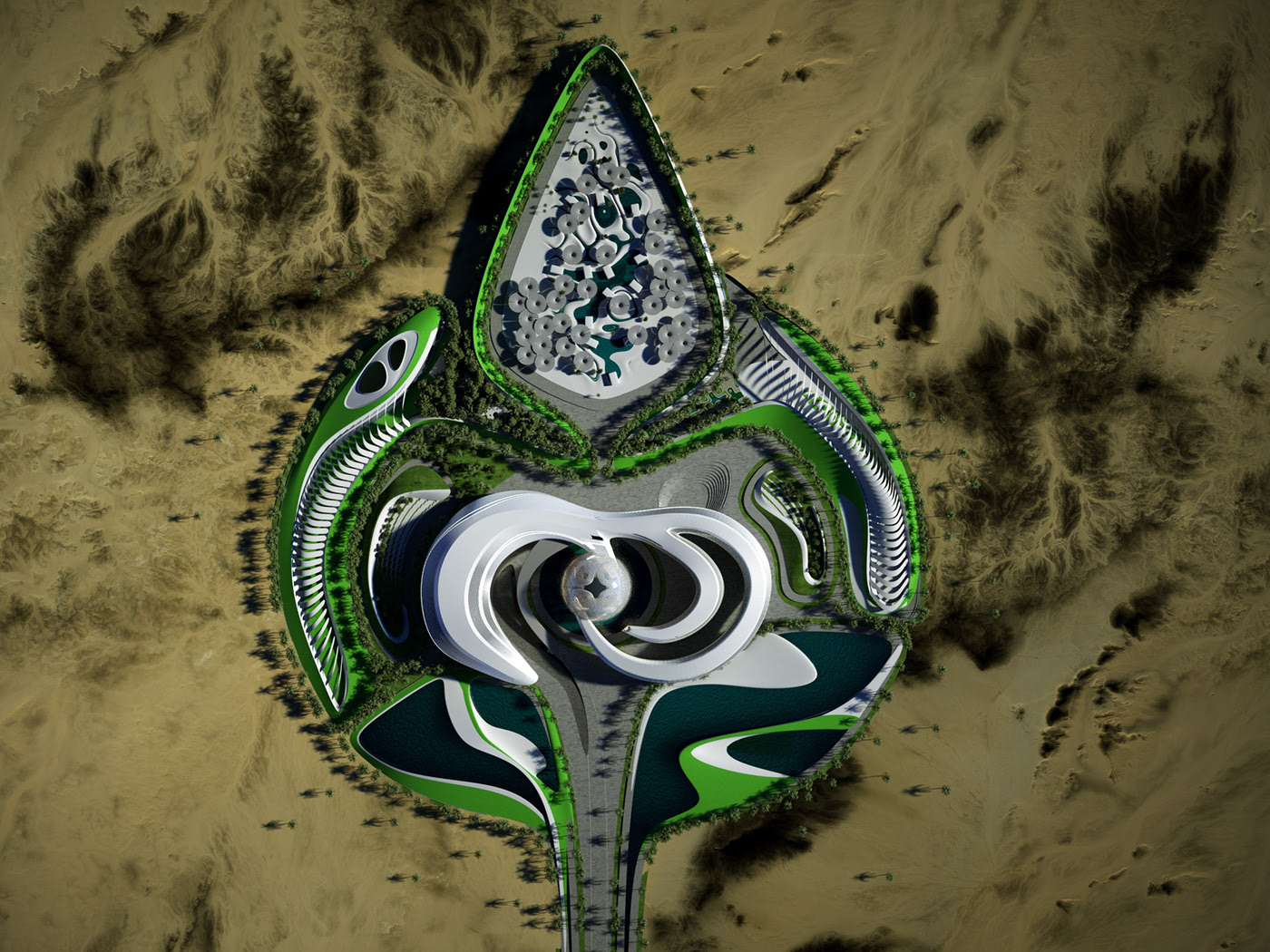 Dubai，Architectural design，conceptual design，