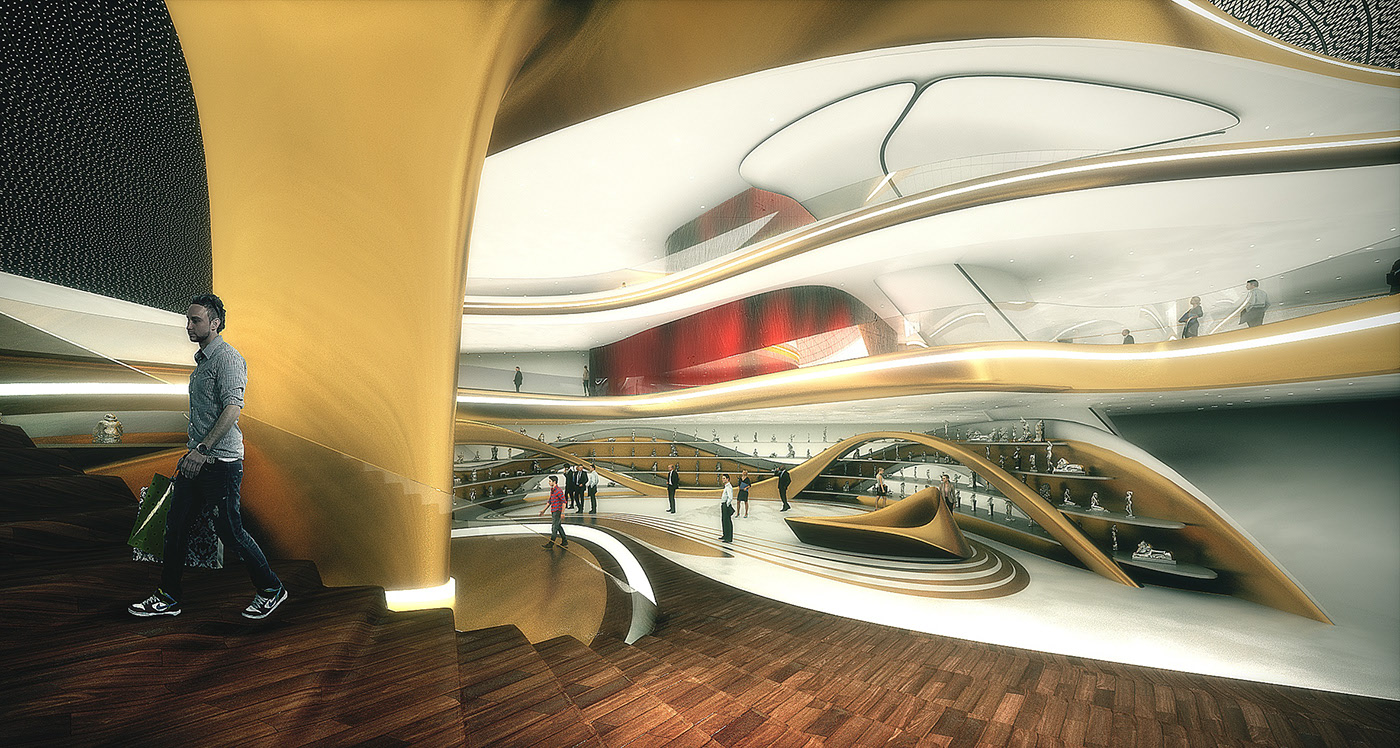 Dubai，Architectural design，conceptual design，