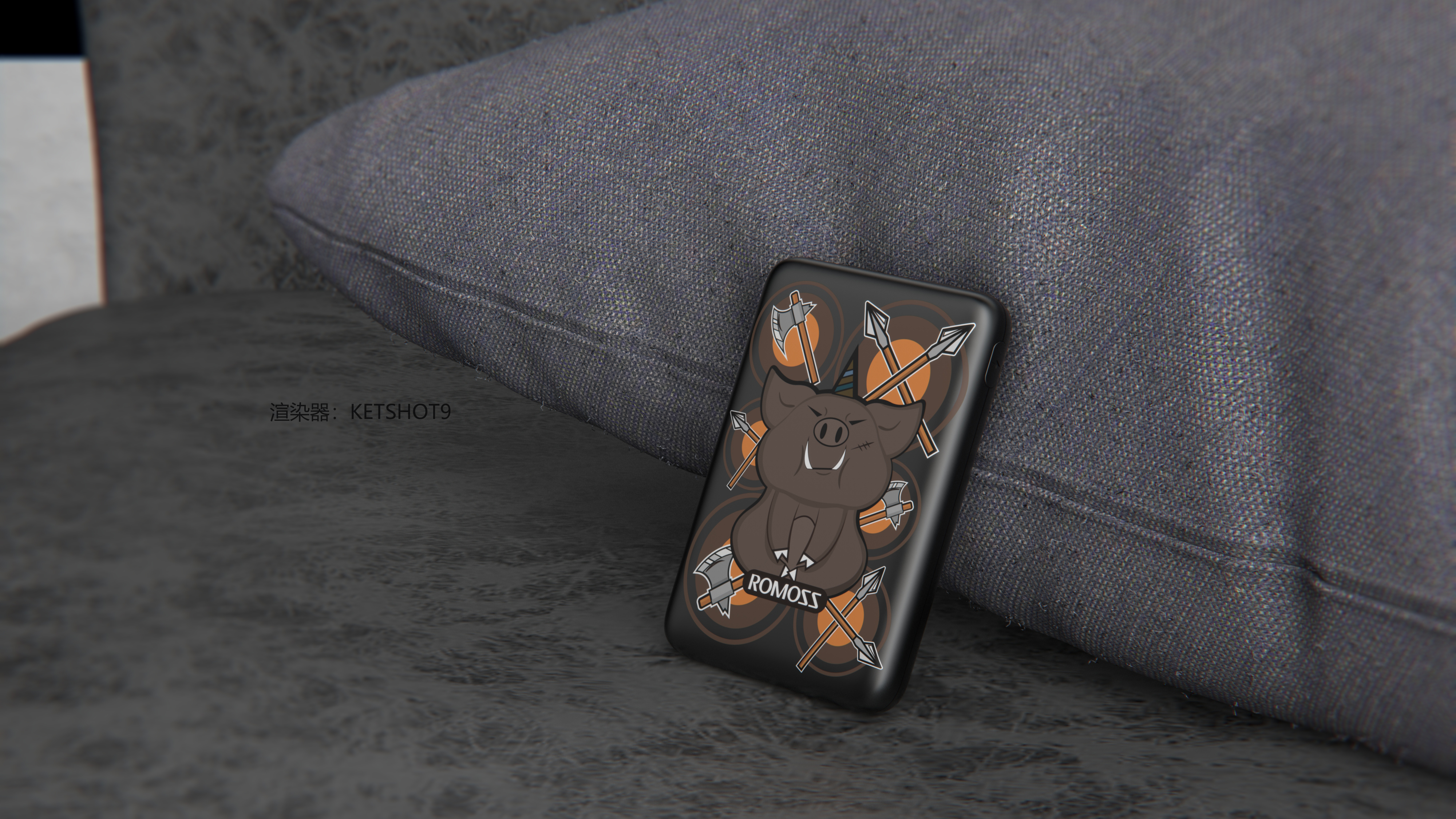 Illustration，product design，Render，keyshot9，