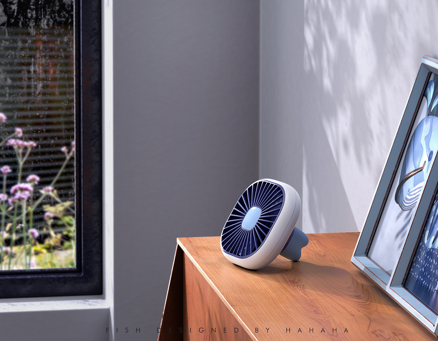Home creative products，fish，ocean，Fan，Humidifier，Night light，portable battery，Small flashlight，