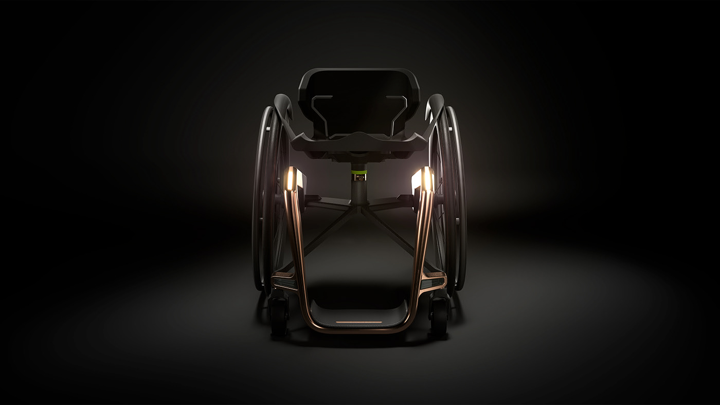 wheelchair，light，traffic，