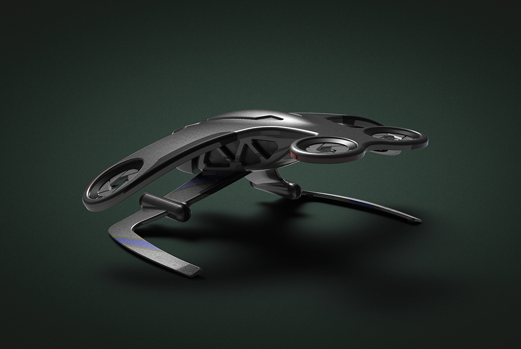 vr，4 rotor，invisible，UAV，