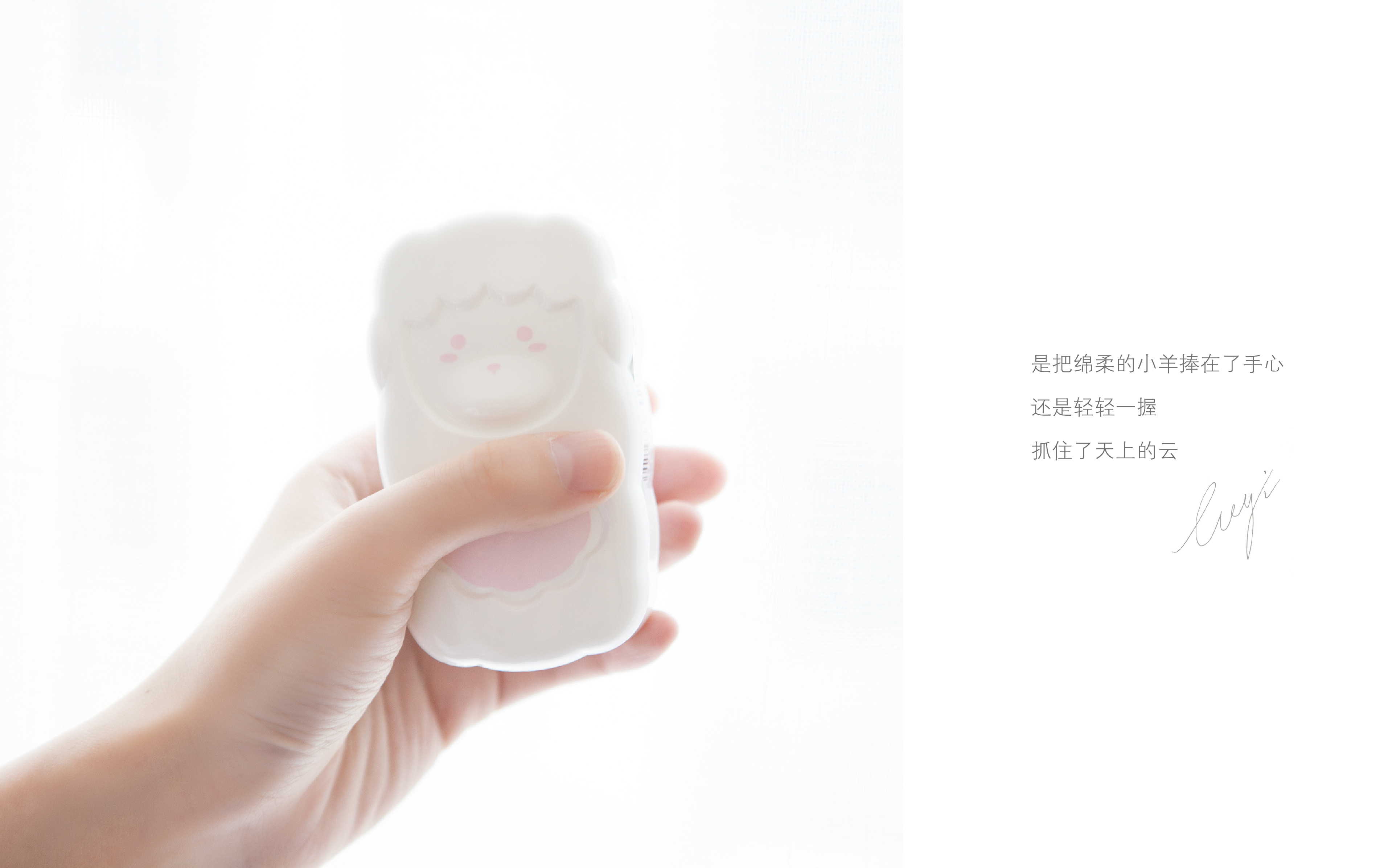 Soft lamb washing brush，