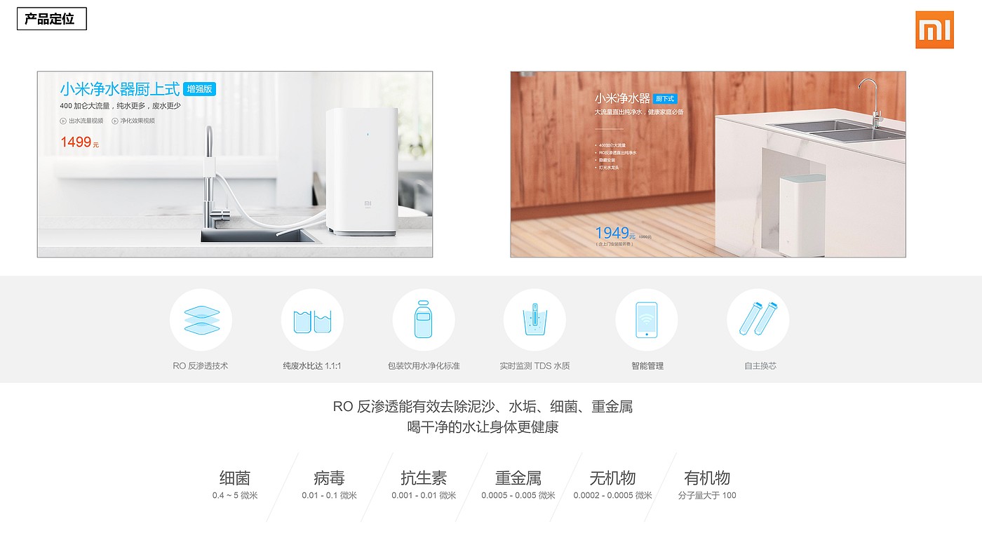 industrial design，Home appliance design，Kitchen electrical design，Water purifier，