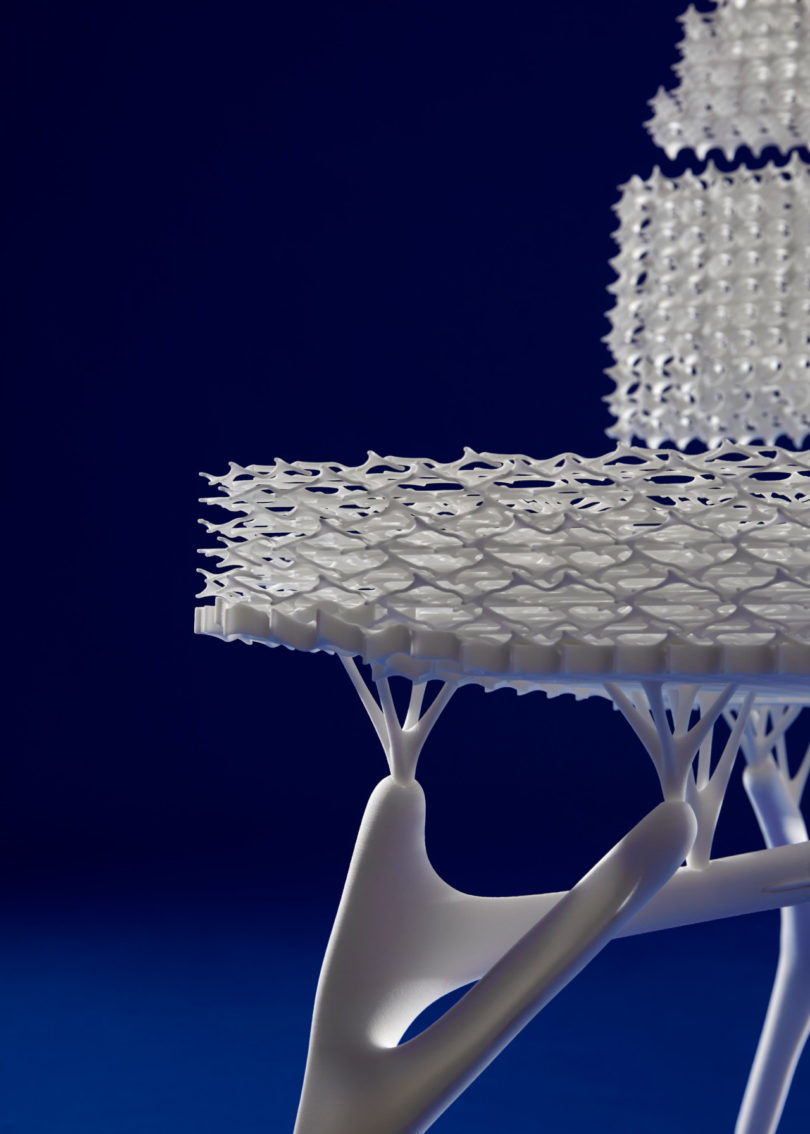 3D printing，chair，bionics，Organic，