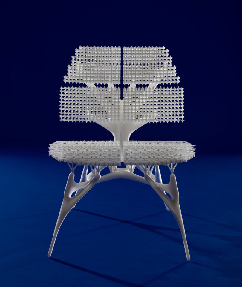 3D printing，chair，bionics，Organic，
