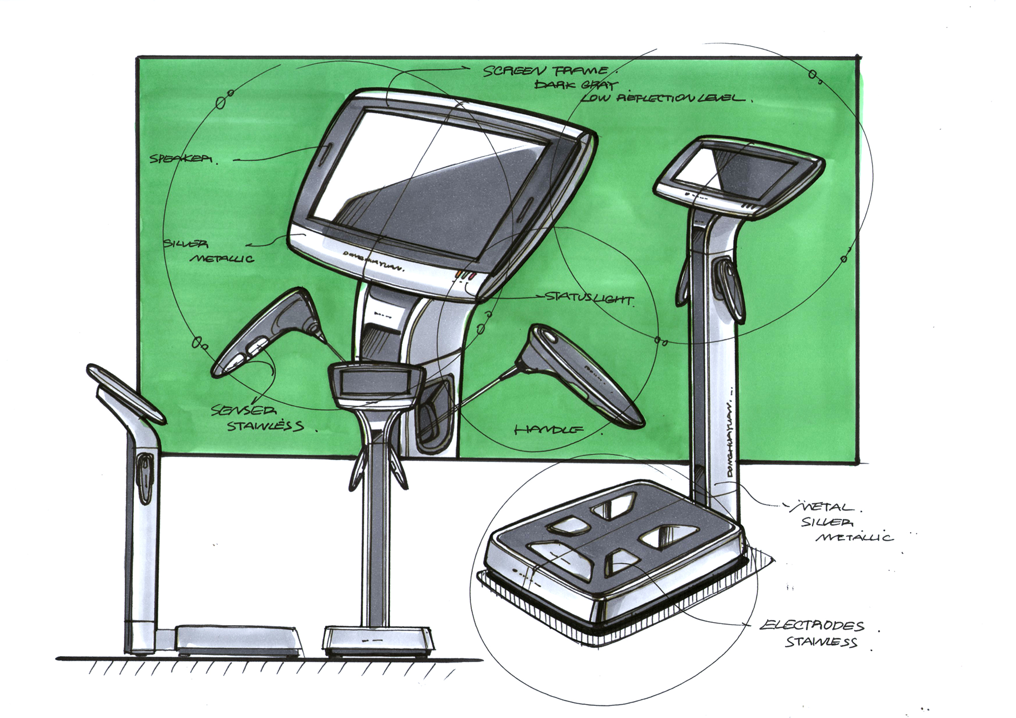 Medical products，medical apparatus and instruments，product design，Product appearance，