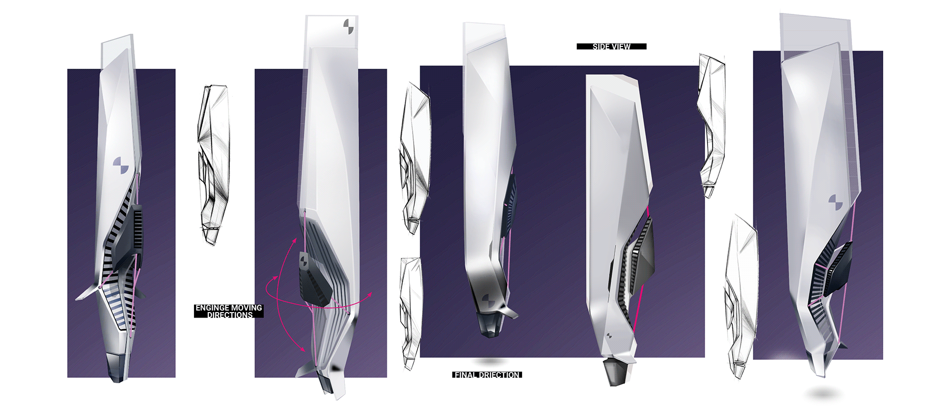 paper，conceptual design，bmw，vehicle，flight，in the air，