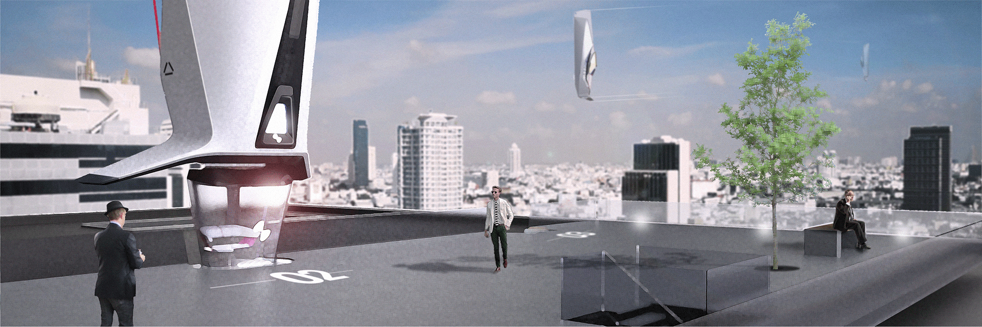 paper，conceptual design，bmw，vehicle，flight，in the air，