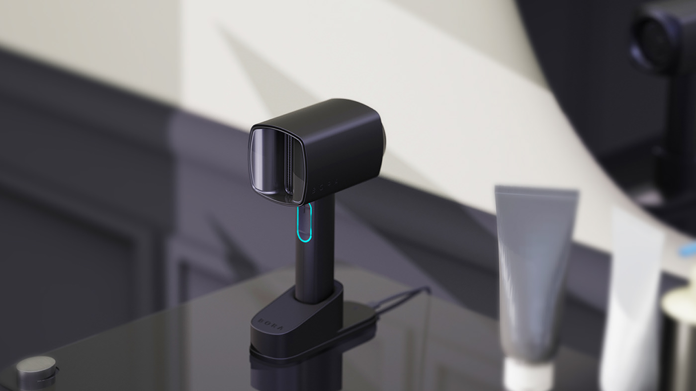 wireless，space，hair drier，