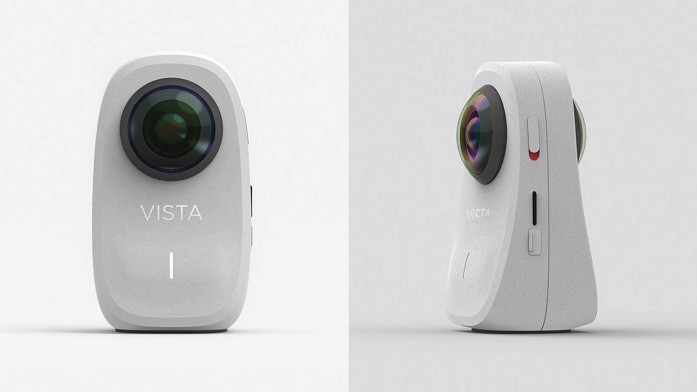 Tyson Mai，conceptual design，seamless，white，camera，