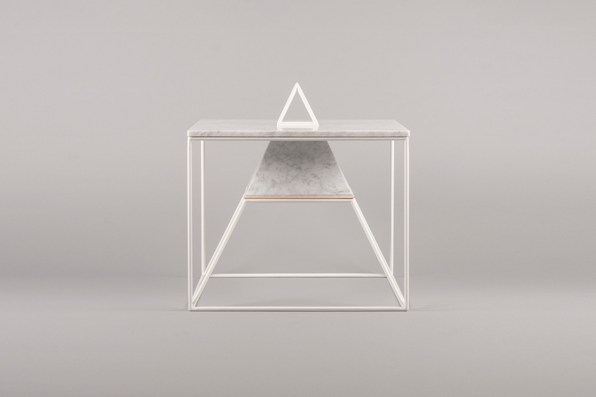 Coffee table，“Sputnik-5”，Table，white，