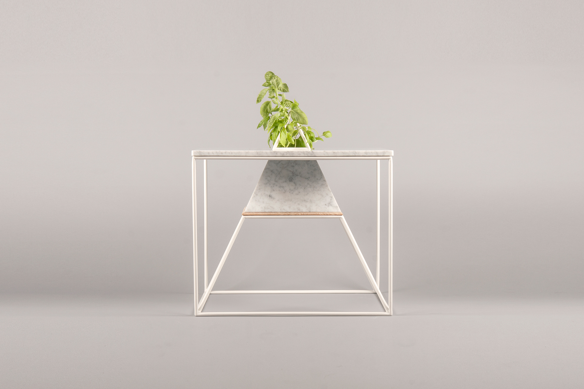 Coffee table，“Sputnik-5”，Table，white，