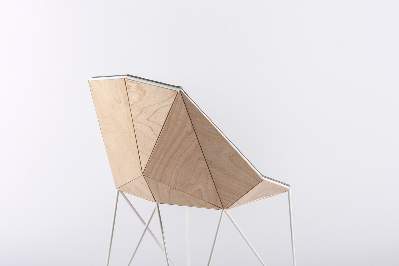 chair，polygon，Plywood，