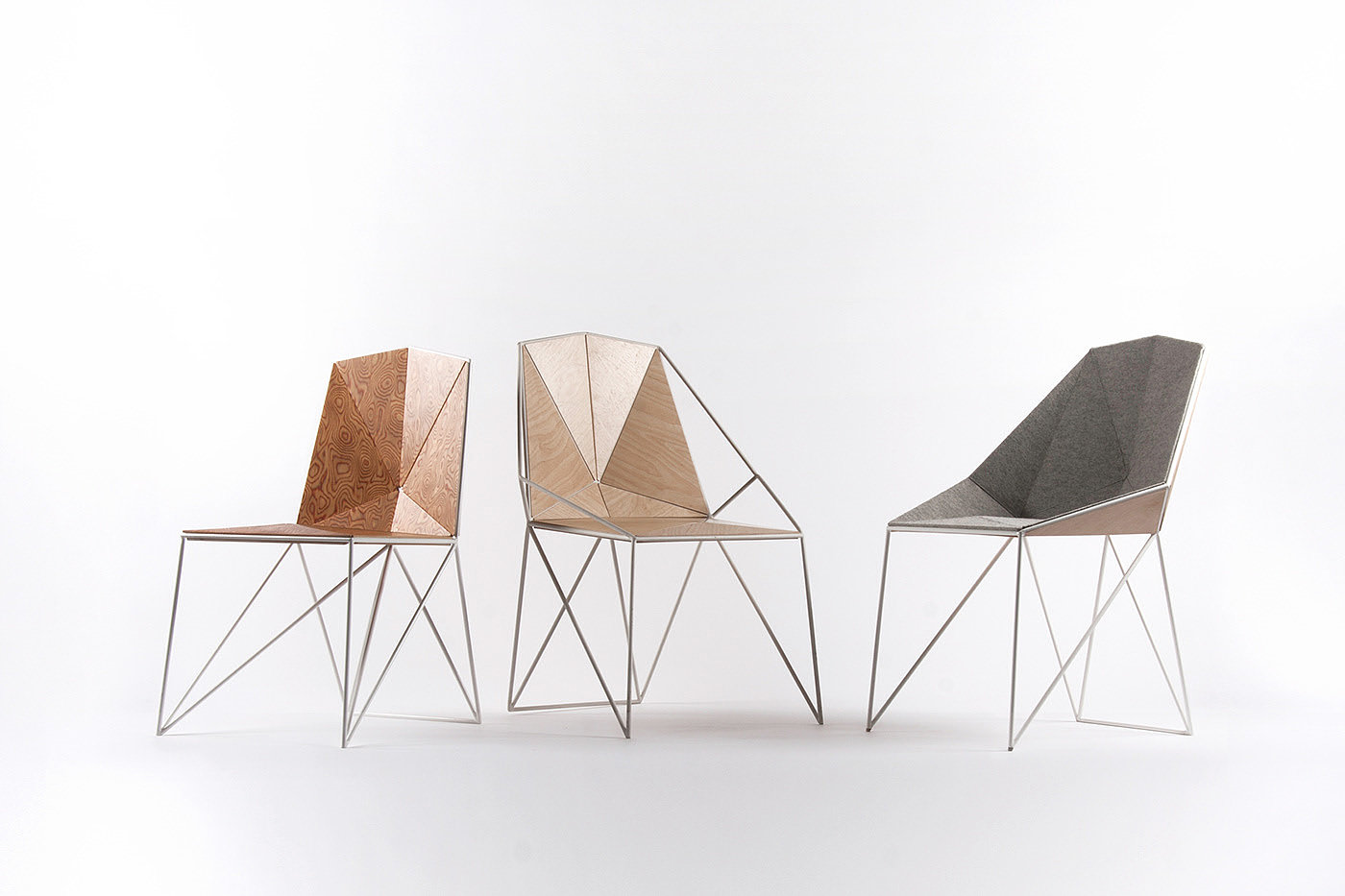 chair，polygon，Plywood，