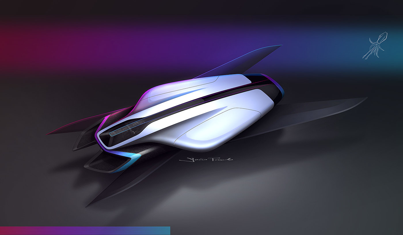 sketch，Automobile design，Render，